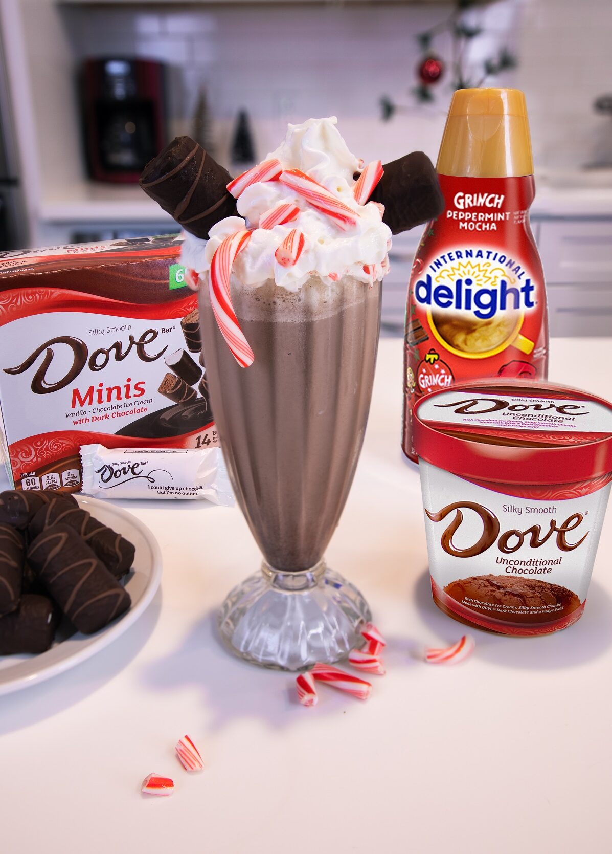 Peppermint Hot Chocolate Milkshake Easy Home Meals