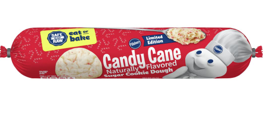 Pillsbury Candy Cane Cookie Dough