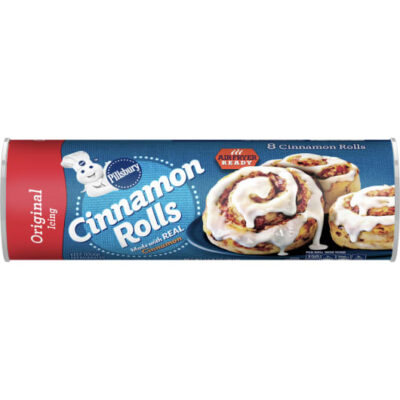 Pack of Pillsbury Connamon Rolls with Original Icing