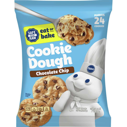 Pillsbury Ready to Bake Chocolate Chip Cookie Dough