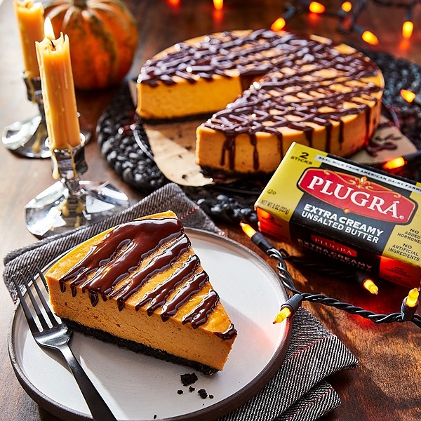 Plugra Halloween Cheesecake