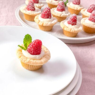 Raspberry Cheesecake Bites