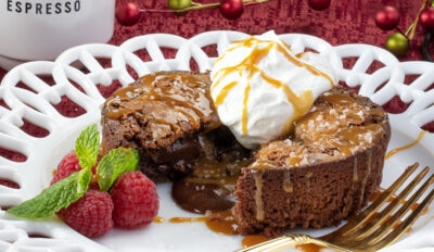 MFTK Salted Caramel Lava Cakes