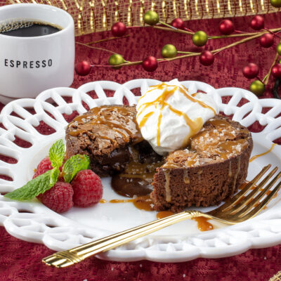 MFTK Salted Caramel Lava Cakes