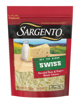Sargento Shredded Swiss Cheese