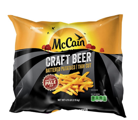 Bag of McCain Craft Beer Battered Fries