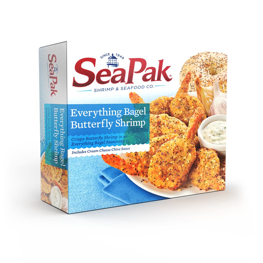 SeaPak Everything Bagel Butterfly Shrimp