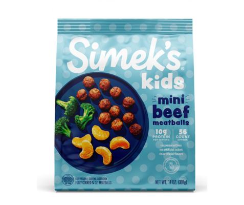 Simek's Kids Mini Beef Meatballs