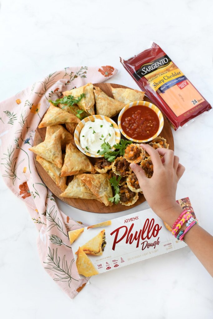 Sizzling Eats Phyllo Dough Taco RS