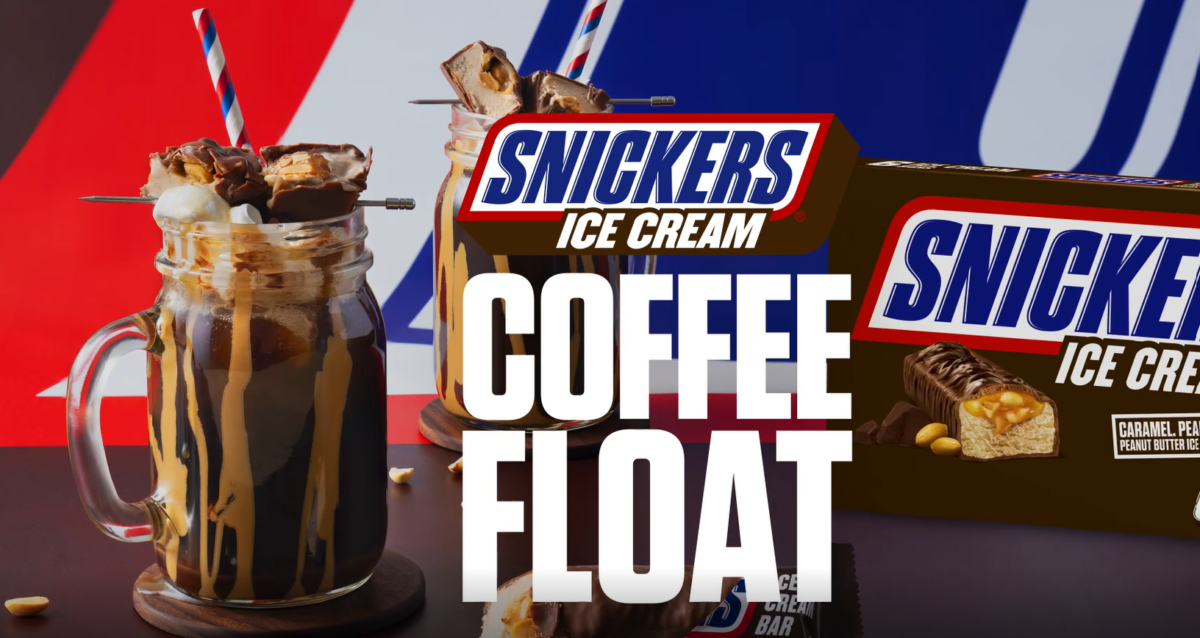 Snickers Ice Cream Coffee Float Video TN