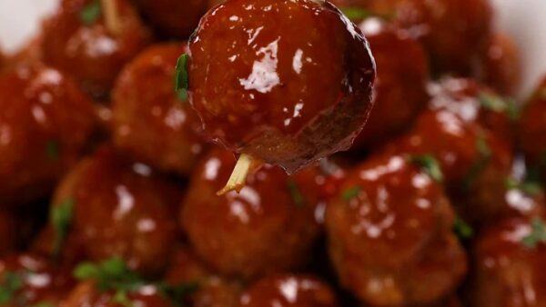 Stout Glazed Meatballs Rosina