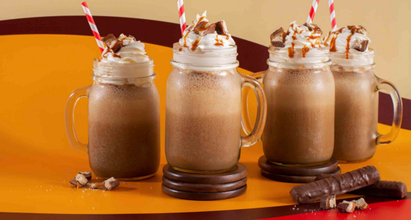 Twix Ice Cream Frappe