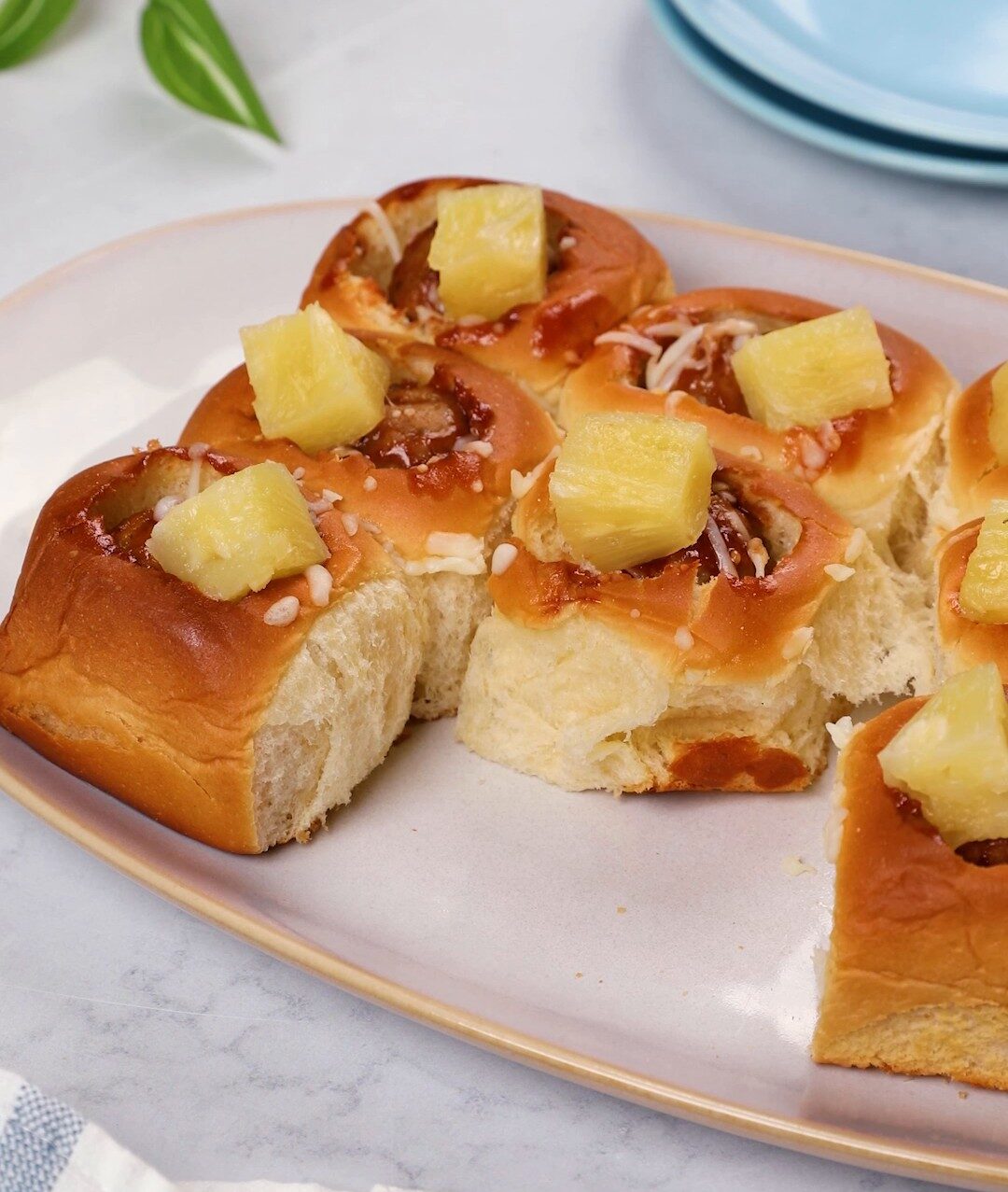 Cheesy Meatball Hawaiian Rolls | Easy Home Meals