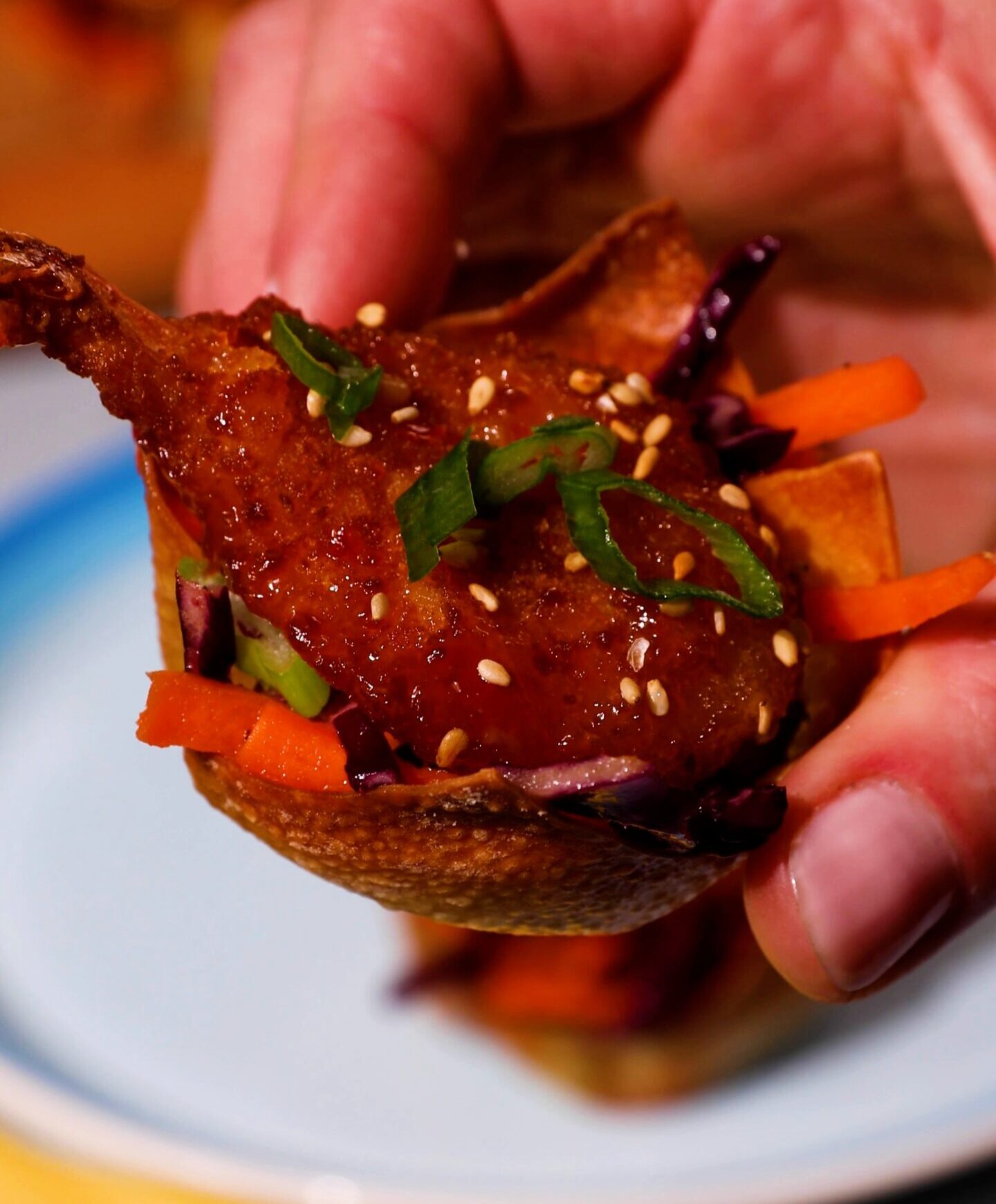 Sweet Chili Shrimp Wonton Cups | Easy Home Meals