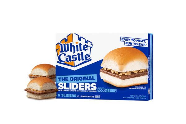 Box of white castle THE ORIGINAL SLIDER®