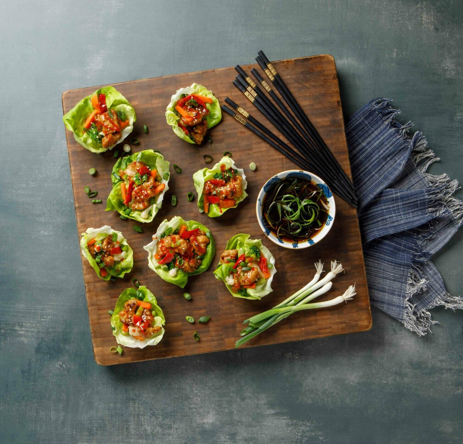 Easy Orange Chicken Lettuce Wraps Easy Home Meals