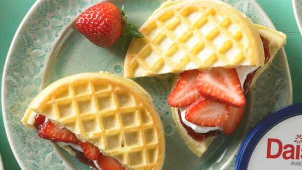  Strawberry Waffle Grilled Cheese